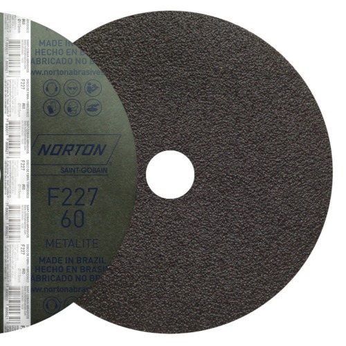 Disco de lixa de fibra 115 x 22 mm - F227