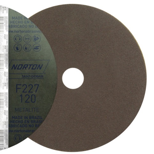 Disco de lixa de fibra 115 x 22 mm - F227 Disco de lixa de fibra 115 x 22 mm - F227