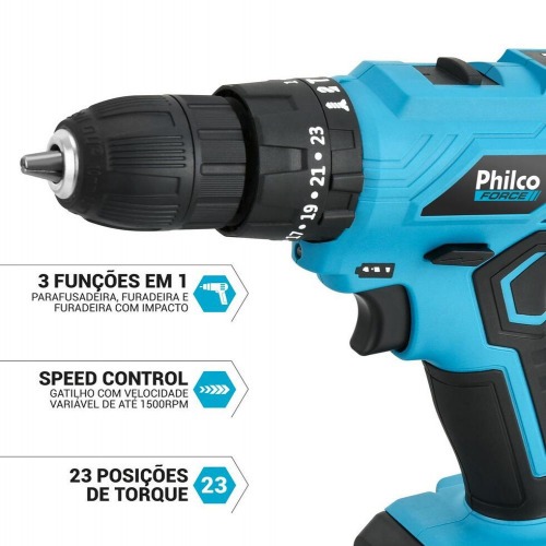 Furadeira Parafusadeira de impacto 3/8