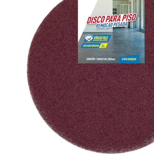 Disco removedor de fibra para piso 350 mm Disco removedor de fibra para piso 350 mm