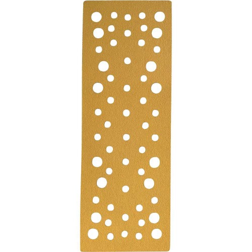 Lixa retangular costado papel com fibra de poli�ster 70 x 197 mm com 10 pe�as