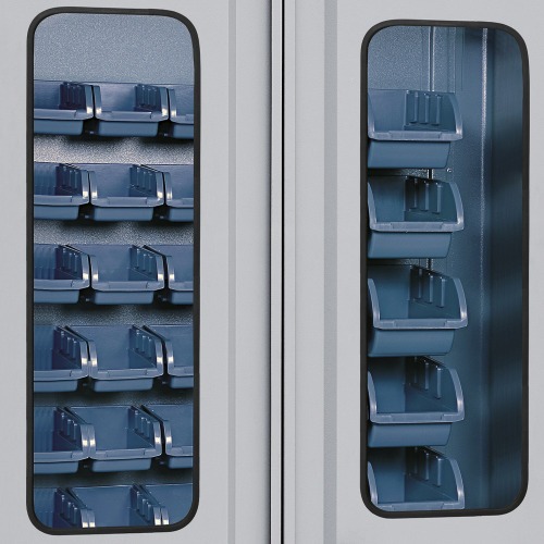 Arm�rio para ferramentas 2 portas com 33 gavetas pl�sticas - AM-78