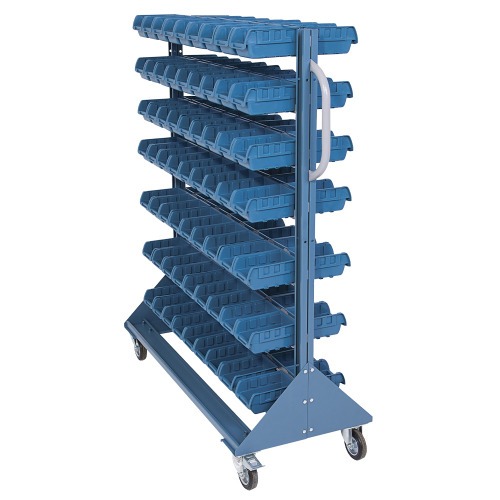 Carrinho porta-componentes com 126 caixas n�3 - CR-63