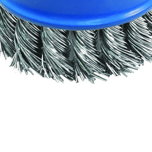 Escova de a�o torcida tipo copo 65 x 14 mm