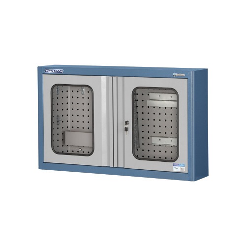 Arm�rio de parede para ferramentas visor de vidro com 26 ganchos - AM-52