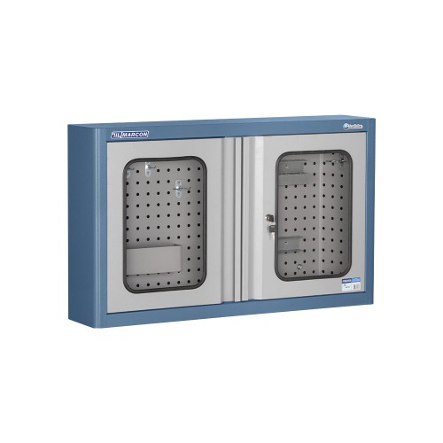 Arm�rio de parede para ferramentas visor de vidro com 26 ganchos - AM-52