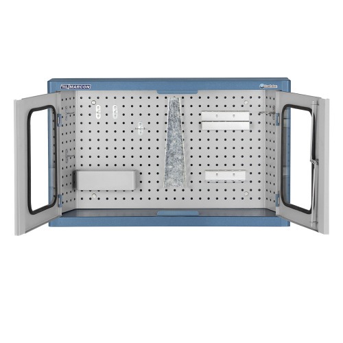 Arm�rio de parede para ferramentas visor de vidro com 26 ganchos - AM-52