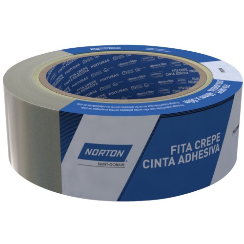 Fita crepe adesiva de 48 mm x 50 metros