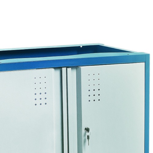 M�dulo com 2 portas para bancadas modulares