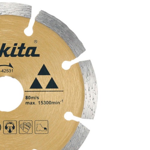 Disco diamantado segmentado 105 mm para concreto e alvenaria - D-42531