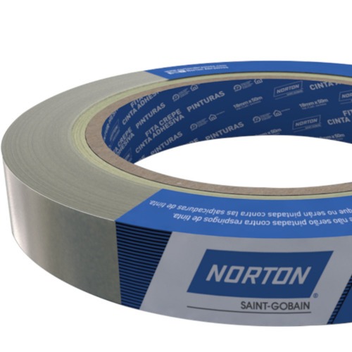 Fita crepe adesiva 18 mm x 50 metros - Sleeve