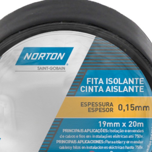 Fita isolante torre 19 mm x 20m Fita isolante torre 19 mm x 20m