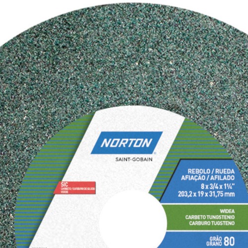 Rebolo reto para metal duro 8 Rebolo reto para metal duro 8