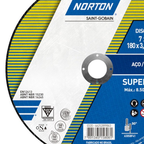 Kit 25 Discos de corte para metal 7 x 1/8 x 7/8