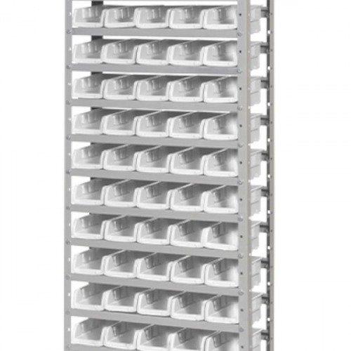 Estante metálica com 60 gavetas n° 3 branca - EF60/3B Estante metálica com 60 gavetas n° 3 branca - EF60/3B