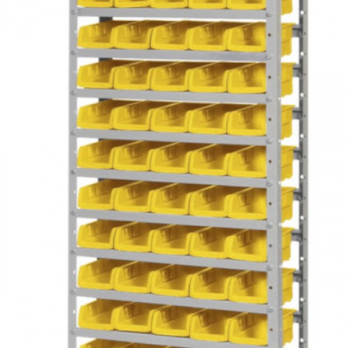 Estante met�lica com 60 gavetas n� 3 amarela - EF60/3AM