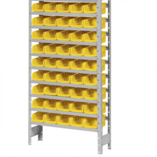 Estante met�lica com 60 gavetas n� 3 amarela - EF60/3AM