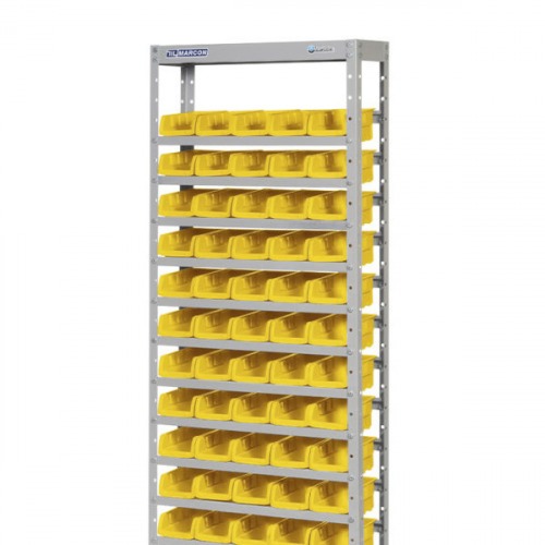 Estante met�lica com 60 gavetas n� 3 amarela - EF60/3AM