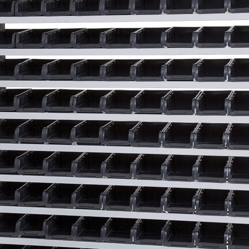 Estante met�lica com 108 gavetas n� 3 preta - EP108/3P