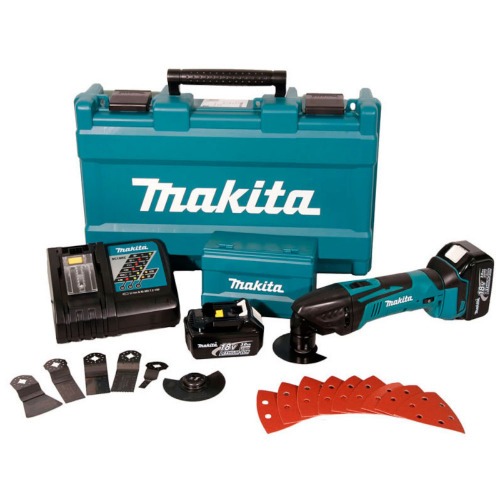 Multicortadora a bateria 18 volts com 2 baterias e acess�rios - DTM50RFEX2  110V/220V