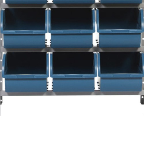 Estante met�lica com 9 gavetas n� 7 azul - EF9/7A