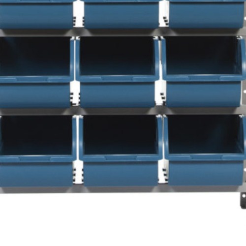 Estante metálica com 9 gavetas n° 7 azul - EM9/7A Estante metálica com 9 gavetas n° 7 azul - EM9/7A