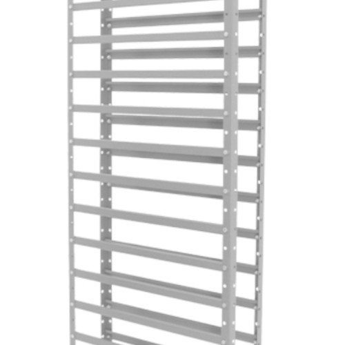 Estante met�lica para para 60 gavetas n� 3 - EF60/3