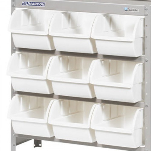 Estante met�lica com 9 gavetas n� 7 branca - EF9/7B