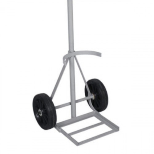 Carro para transporte de oxig�nio com apoio capacidade para 1 cilindro