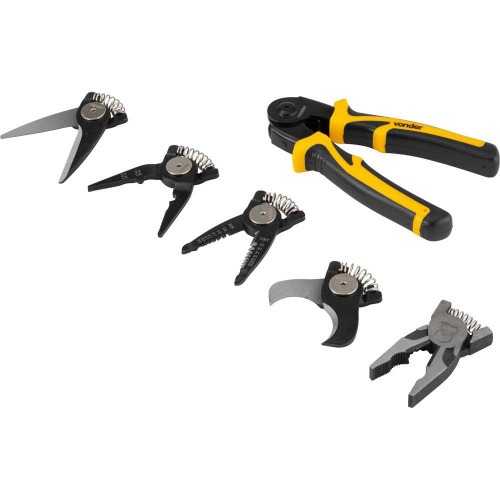 Alicate multifun��es com cabe�as intercambi�veis 5 em 1