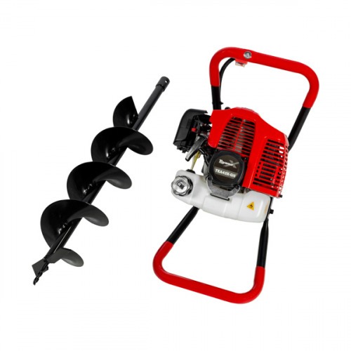 Perfurador de solo a gasolina 42,7 cc com broca 76 x 15 cm - TEA43X150-GII	