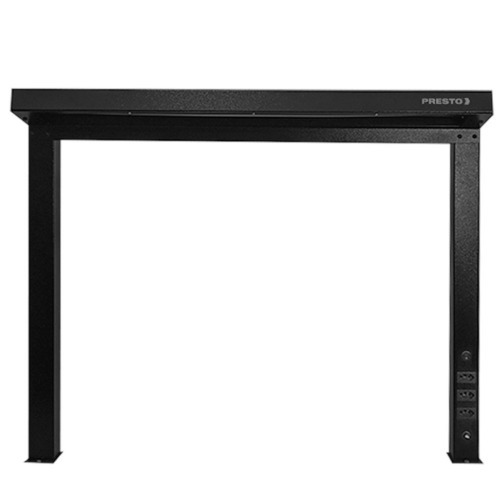 Suporte de ilumina��o 1070 x 155 mm para bancada com 3 tomadas - 91526