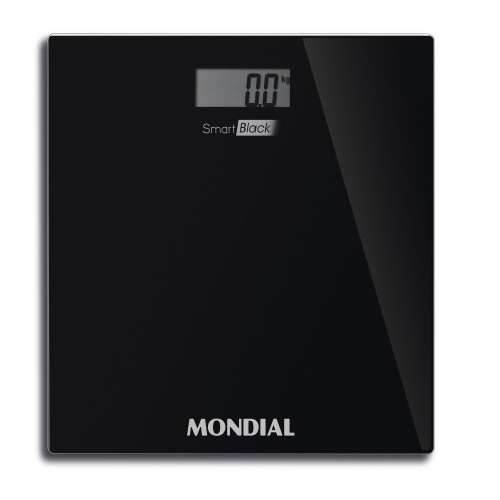Balan�a digital para banheiro capacidade 150 kg Smart Black - BL-05