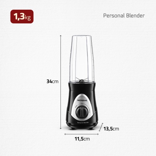 Liquidificador port�til 2 velocidades 300 watts Personal Blender - DG-01  110V