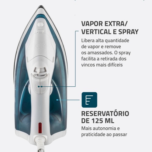 Ferro de passar a vapor 1200 watts - F-32  110V