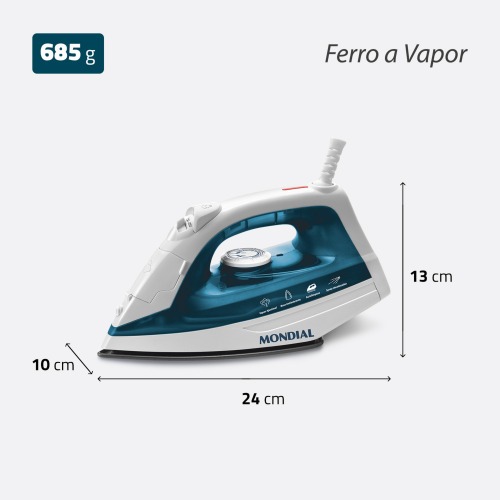Ferro de passar a vapor 1200 watts - F-32  110V