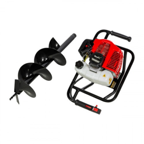 Perfurador de solo a gasolina 51,7 cc com broca 76 x 20 cm - TEA52X200-GII