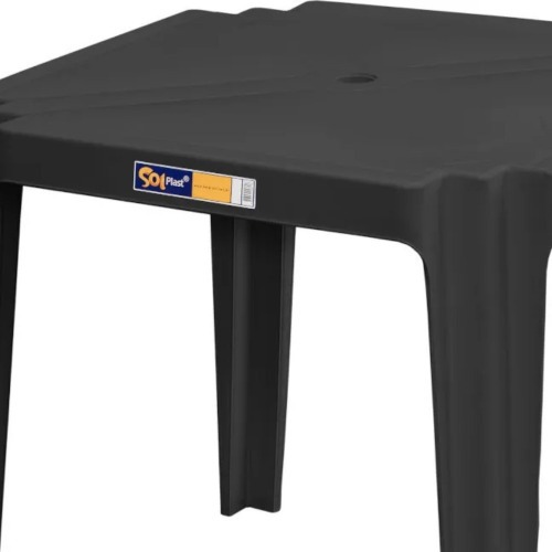 Mesa pl�stica quadrada 70 x 70 cm - Coruripe