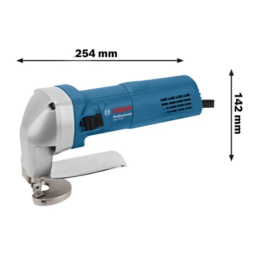 Tesoura faca 750 watts para cortes retos e curvos em a�o - GSC 75-16  220V