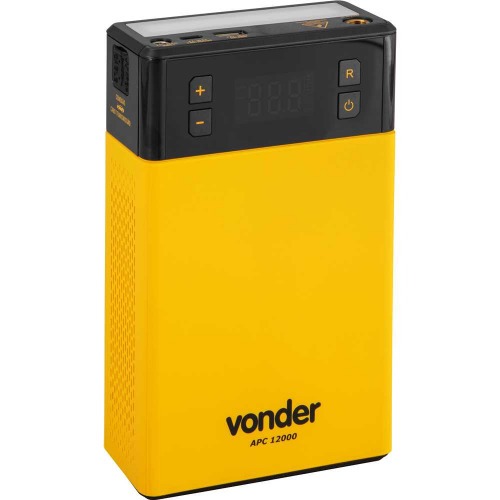 Auxiliar de partida portátil 800A 12V com compressor de ar - APC1200 Auxiliar de partida portátil 800A 12V com compressor de ar - APC1200