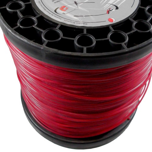 Fio de nylon quadrado para roçadeiras 3 mm x 255 metros - 1301-092 Fio de nylon quadrado para roçadeiras 3 mm x 255 metros - 1301-092