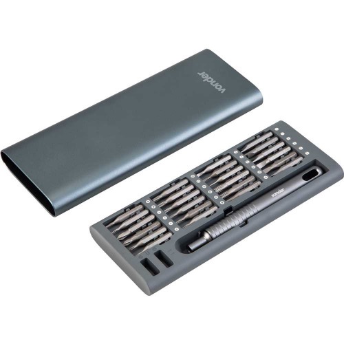 Jogo de bits e ponteiras de precis�o encaixe sextavado de 4 mm 51 pe�as