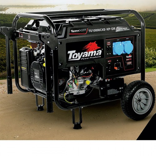 Gerador de energia 9 kva a gasolina bivolt para alimentar carregador do Drone DJI AGRAS T30 - TG10000CXE-XP-DR