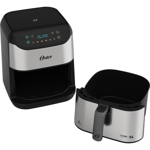 Fritadeira el�trica sem �leo air fryer digital 5L 1700W  Painel Touch - OFRT930  110V