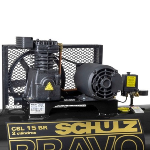 Compressor de ar 15 p�s 200L 3 hp 140 libras trif�sico Bravo - CSL15BR/200 
