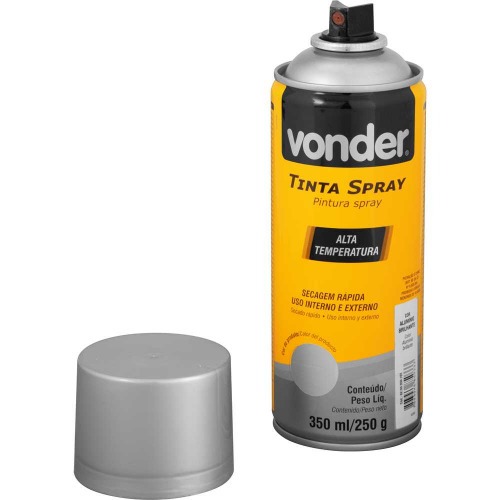 Tinta spray alta temperatura 350 ml