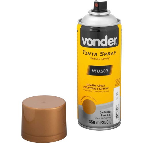 Tinta spray met�lico 350 ml
