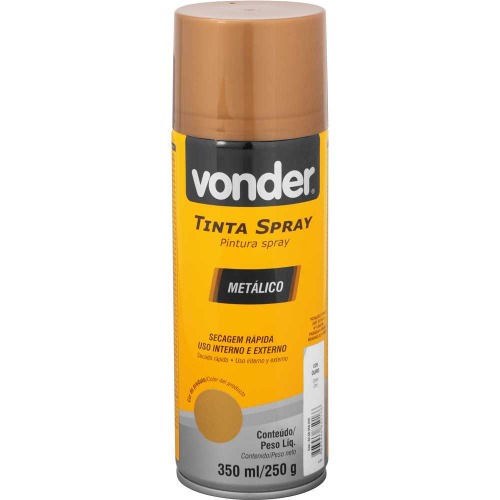 Tinta spray met�lico 350 ml