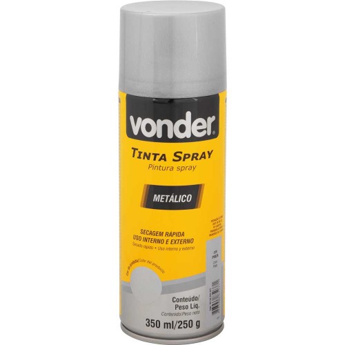 Tinta spray met�lico 350 ml
