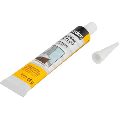 Silicone ac�tico para veda��o 50 gramas